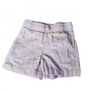 Unisex Kids Light Pink Cotton Shorts XS (5/6)